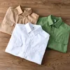 Männer Casual Hemden Männer Kleidung der 2022 Solide Oxford Camisas Baumwolle Vintage Lose Für Männer Alle-spiel Blusas hemd A04