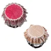 Housses de chaise Litchi Dentelle Patchwork Couverture Ronde Stretch Élastique Pour La Maison Cuisine De Mariage Fête D'anniversaire