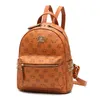 Rosa Sugao Designer-Rucksack Damen Bär bedrucktes PU-Leder Luxustasche hochwertiger Rucksack Geldbörsen Schulrucksack Taschen für Damen304w