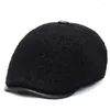 Berets Herringbone Flat Avy Sboy Hat Gatsby Capie Capi