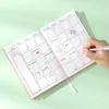 1 PC 2023 Year Planner Time Management Notebooks B6 Simple Weekly Schema 365-Day Notebook Portable Daily