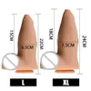 Beauty Items Soft Flexible Silicone Dildo Super Big Realistic Penis Sucking Cup sexy Toy Vagina Masturbator G-spot Stimulator Female Toys