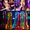 Wine Glasses Transparent Glass Cup Martini Cocktail Bottle Beer Juice Bar Pub Party Funny Decoration Gifts