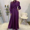 Ubranie etniczne muzułmańska sukienka Kobiety Dubai Abaya Kaftan Turcja moda