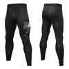 Active Pants Goth Clothes Men's Fitness Camouflage Leggings With Pockets Pro Training Running Quick-Torking High-Strech Sports Tights