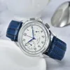 2021 montres de luxe pour hommes de haute qualité Série à cinq points Tous les cadrans fonctionnent Montre à quartz pour hommes Top marque Ceinture en cuir horloge chronograp2963