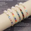 Strand Vlen 2022 سوار تمتد Miyuki Tila Beads Bracelets Women Boho Freshwater Pearl Jewelery Gift Pulseras Mujer Jewelry