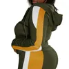 Tracksuits Plus Size Tracksuit Women Clothing Pant Suit Långärm Huva Tröja Lagligen Jogging Sport Outfit Drop Wholesale