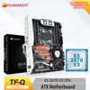 HUANANZHI TF Q LGA 2011-3 Carte Mère Intel avec XEON E5 2670 V3 MOS FAN DDR3 DDR4 RECC mémoire combo kit ensemble NVME SATA USB