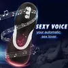 Sex toy massager Multi-frequency Vibration Real-person Voice Masturbation Men's Sucking Aircraft Cup Clip Suction Penis Exercise Device