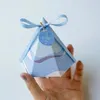 Geschenkpapier 9 4,6 cm Hochzeit Papier Pralinenschachtel Babyparty Kindergeburtstagsfeier Kleine Schachteln mit Band für Geschenkverpackungen