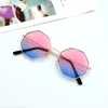 Sunglasses 2022 Women Fashion Irregular Girls Colorful Lens Metal Frame Eyewear Glasses Drive Goggles Anti-UV400 Wholesale