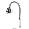 Kitchen Faucets Drop 360Degrees Rotation Sink Faucet Pipe Stainless Steel Spout Water Saving Outlet Flexible Tube Single Handle Connecti