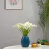 Декоративные цветы 20 шт. Искусственная калта -лилия с мягкими латексными материалами для домашней кухни украшения