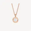 WomensJewelry Shell pendentif collier gem pendentifs collier diamant or Résistant à la sueur et aux couleurs résistantes à la mode pour femmesHaute Saint-Valentin