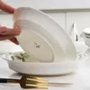 Tallrikar Party Kitchen Soup Plate Set Safe Chinese Style Bone China Table Break Frukost Abendessen Platten Accessories