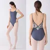 Scene Wear Ballet Leotards Vuxen 2023 Ankomst Camisole Practice Vest Dancing Women Gymnastics Leotard Dance Coverall