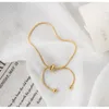 Anklets Gold Color Stael Stael Saym Kobieta Kobieta Bransoletka Acesories Minimalistyczna dla kobiet letnia biżuteria na plażę biżuterię