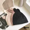 Ball Caps Kawaii Ears Cashmere Hat Cute Korean Women Autumn JK Wool Winter Thicken Warm Accessories Japanese