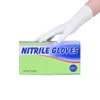 16 sztuk w zakresie bezpieczeństwa domowego ochrony białego koloru Wysokiej jakości rękawiczki nitrynowe