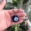 Keychains Lucky Turkish Greek Evil Blue Eye Charm Pendant Lamp Glass Car Home Amulet7352518