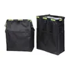 Large Capacity Black Car Waterproof Trash Bag Trash Can Garbage Waste Storage Bin Easy To Fold Can Receive Liquid