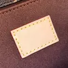 Классические сумки-мессенджеры Metis 25 см с цветочным узором Код даты Серийный номер Плечо с буквами в клетку 2 цвета
