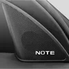 4PCS Audio Dekorat 3D Aluminium Odznaka Naklejka na Nissan Note E11 E12 Akcesoria Stylizacja samochodowa