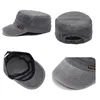 قبعات الكرة غير الرسمية للرجال البيسبول قبعة العسكرية القبعات الصيفية لنساء Casquette Bone Gorras Hombre Flat Top Hat