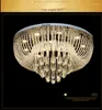 Ceiling Lights Modern Round Crystal LED Lamps Lighting Living Room Dining Bedroom Luxury Home Fixture