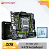 Huananzhi ZD3 LGA 2011 Moderkort med Intel Xeon E5 1650 kombinationssats SATA USB3.0 NVME NGFF M.2