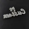 Necklaces Hip Hop Custom Charm Name Letter Pendant Necklace 18k Real Gold Plated For Women Girl Gift