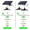 Outdoor hanger LED LED Solar Garden Lights Bewegingssensor Zonne -aangedreven lamp met afstandsbediening Kroonluchter Camping Hangende straatlandschap Licht