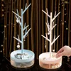 Storage Bags Jewellery Holder Rack Tree Branch Decorative Display Bracelet With Detachable Tray Stand Standing Necklace Organizer