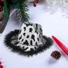 Berets Women's requin Milk Feather Rowboy Hat Soft Non -Fovel Wide Brim Cow Print Furry Gatwork Western Large