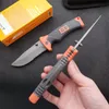 Överlevnadsvikkniv 7Cr17Mov Steel Blade Camping Outdoor Självförsvar Taktiska fickor Överlevnad Knivar