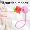 Articoli di bellezza Vibratore per succhiare la vagina 7 velocità Ventosa vibrante Stimolatore del clitoride con aspirazione sexy orale Giocattolo erotico per le donne Benessere