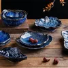 Plates Dish Tableware Set Ceramic Bowl Irregular Creative Household