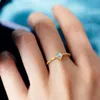 Кластерные кольца японская легкая роскошь 925 Серебряное кольцо мечты синее лунный камень