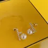 European and American personality large pearl stud earrings fashion brand 18k gold-plated brass material luxury earrings designer for female celebrities aretes