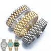 Watch Band DATEJUST DAY-DATE OYSTERPERTUAL DATE Stainless Steel Strap Accessories 13 17 20 21mm Bracelet312f