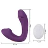 Articoli di bellezza Telecomando senza fili G Spot Stimolatore del clitoride Coppie Masturbatore Dildo Succhiare Vibratori Giocattoli sexy Negozio per donne Adulti 18