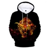 Men's Hoodies Leopard 3D Men/women Print Sweatshirts Harajuku Hip Streetwear Pullover Hooded Oversized Male