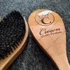 Amazon's Choice Curved 360 Waves Brushes Moq 100pcs OEMカスタムロゴブラシミディアムハード - オオカミのための偉大な男性 - イノシシ毛ナイロン