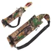 Stuffsäckar jaktväskor quiver träd lämnar kamouflage axlar väska pilar armbågsbåge för skytte sporttillbehör2467