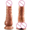 Schönheitsartikel USB-Direktladungsdildo Realistischer großer Schwanz Teleskopschaukel Schwanz Riesiger Penisvibrator sexy Spielzeug Dildos Vibratoren für Frau sexytoy