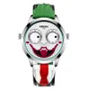 NIBOSI JOKER hommes montre haut de gamme de luxe amusant Clown hommes montres étanche mode limitée bracelets pour hommes Relogio Masculino2936