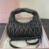 5A Miu Wander Matelasse nappa Hobo bag shoulder bags handbags Luxury wallet womens designer Cross body purses Totes Clutch Bags