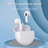 TWS hörlursbrus avbryter headset Sport Stereo trådlösa hörlurar Handsfree trådlösa öronsnäckor Pro 6