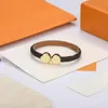 brands charm bracelets luxury jewelry female designer leather bracelet high-end elegant fashion gift earring necklace with box